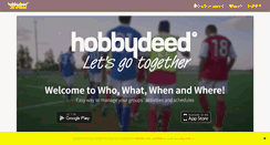 Desktop Screenshot of hobbydeed.com